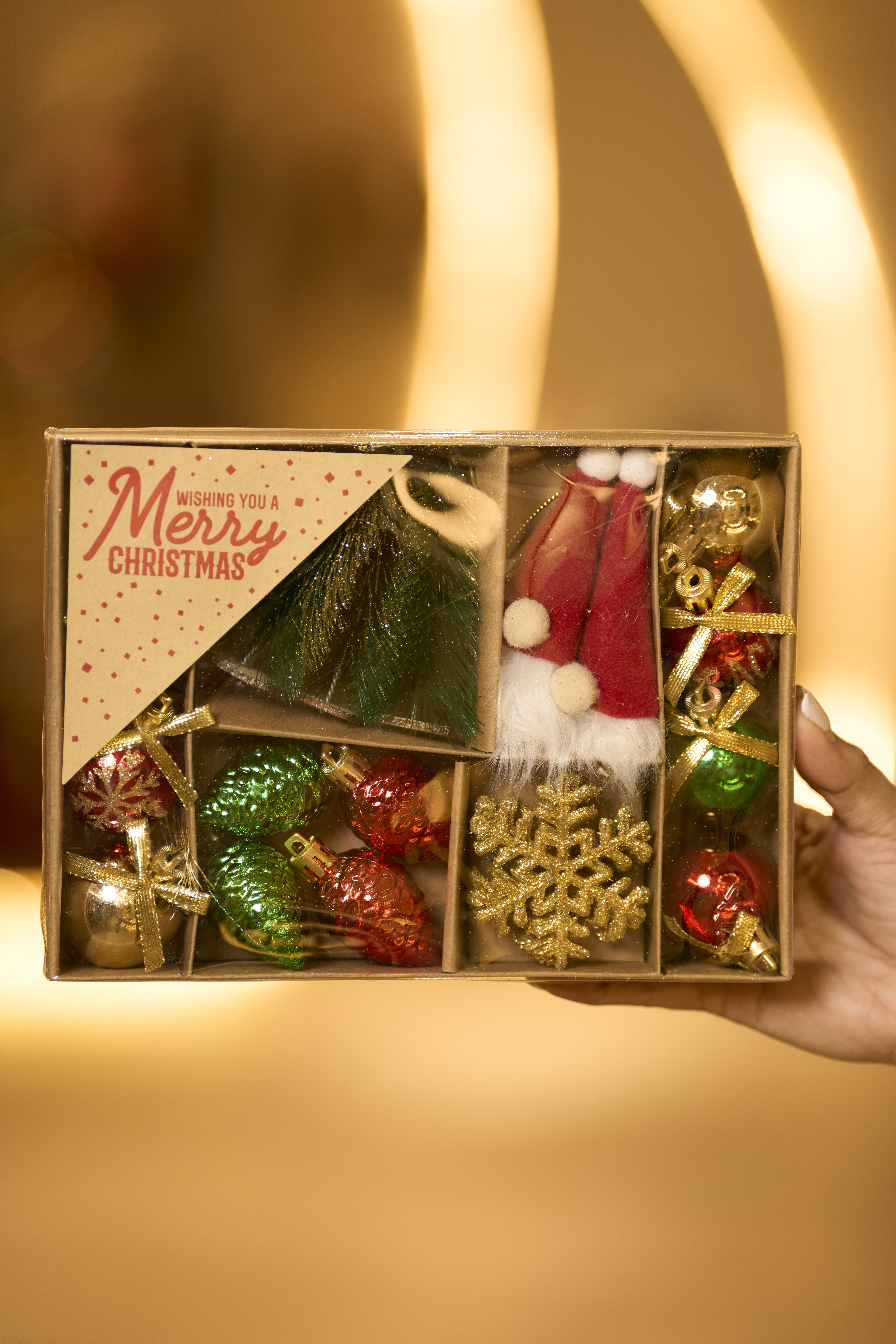 Set de Adornos Navideños Variados