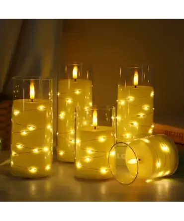 Vela de cadena LED